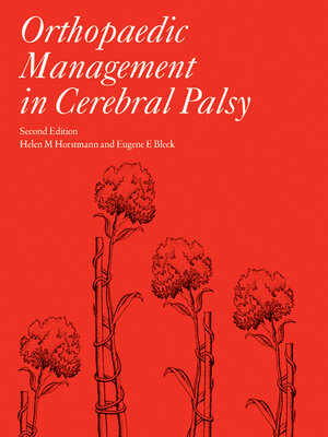 cover image of Orthopaedic Management in Cerebral Palsy